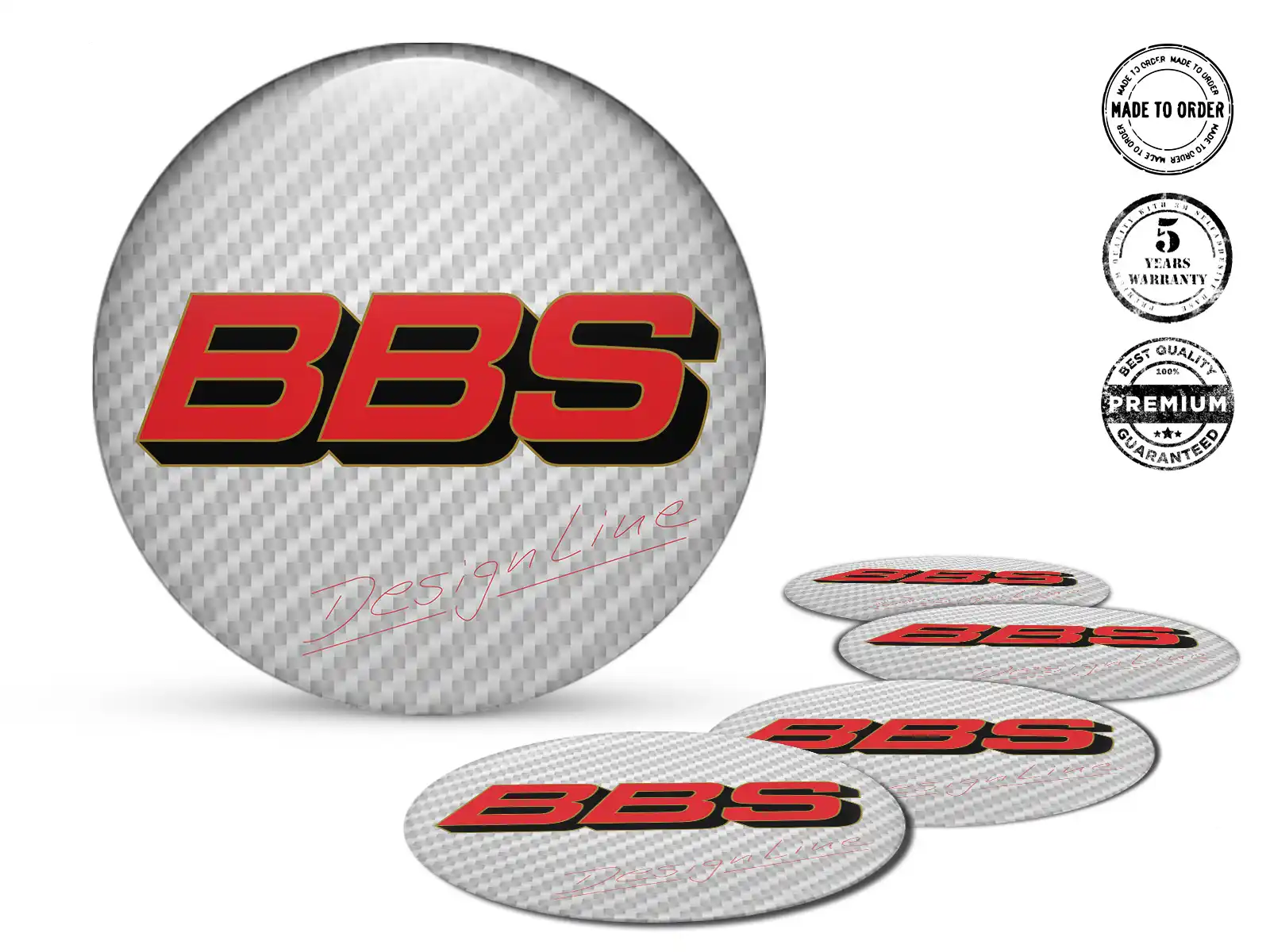 BBS Calcomanía Rueda Diseño Nexus Interestelar Lujo